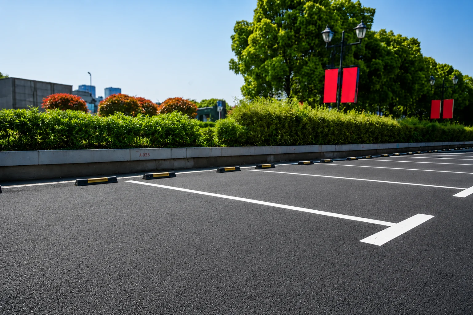 Car Parks — commercial resin bound surfacing by SureLay UK