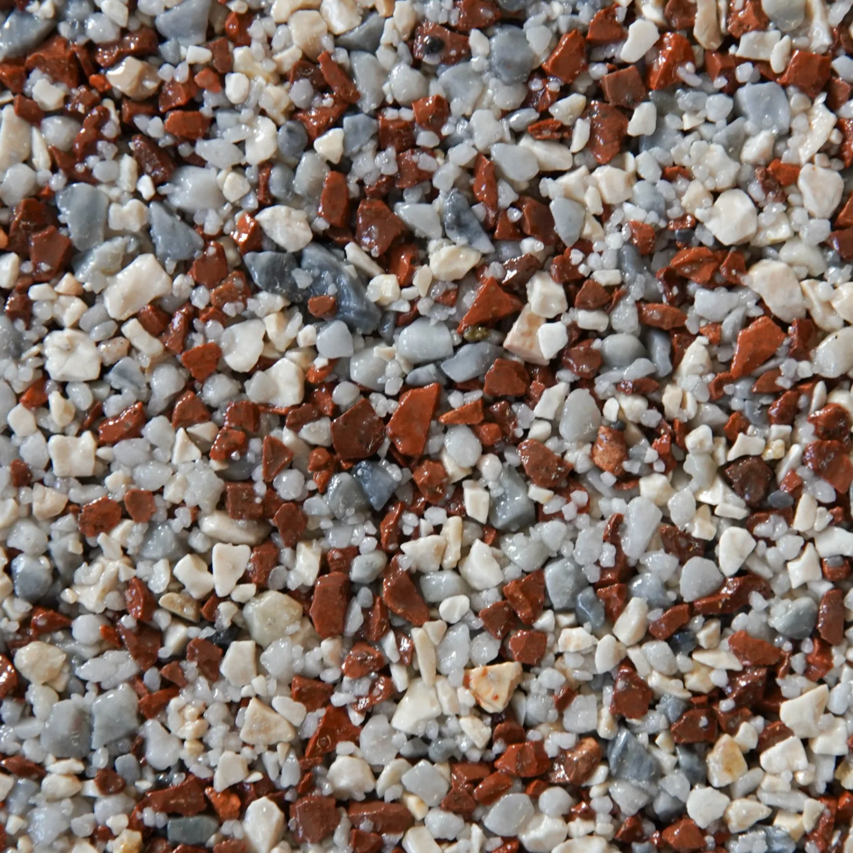 Daltex Harbour Beach resin bound colour blend swatch — Warm
