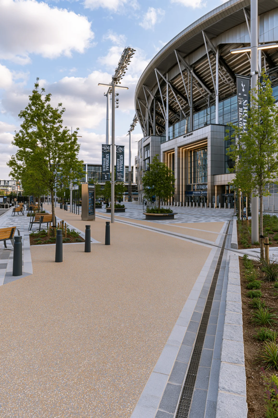 Public Spaces feature project by SureLay UK