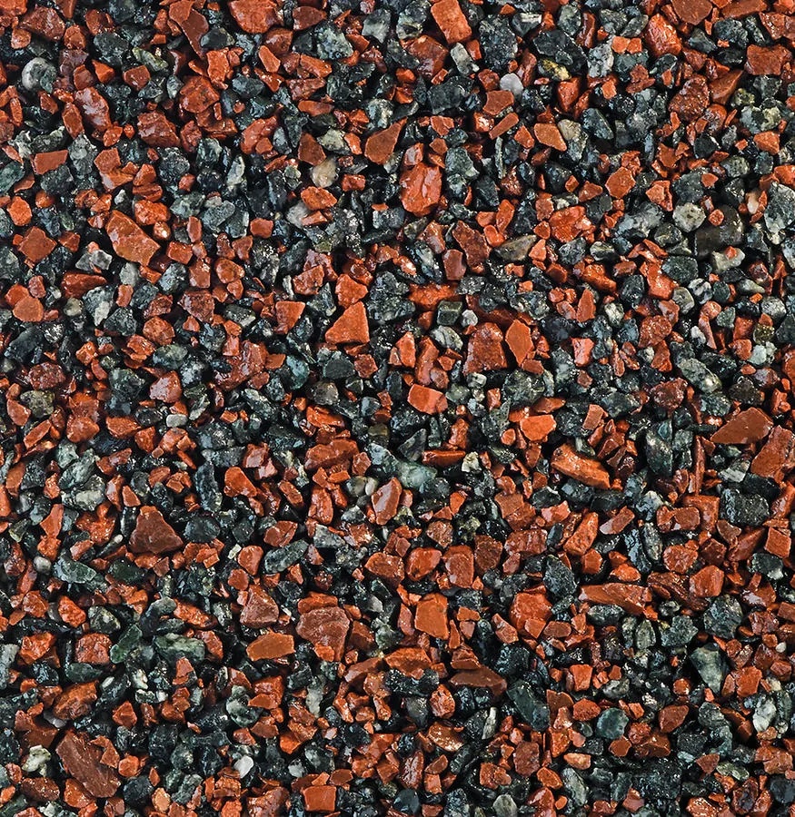 Daltex Sorrento resin bound colour blend swatch — Warm